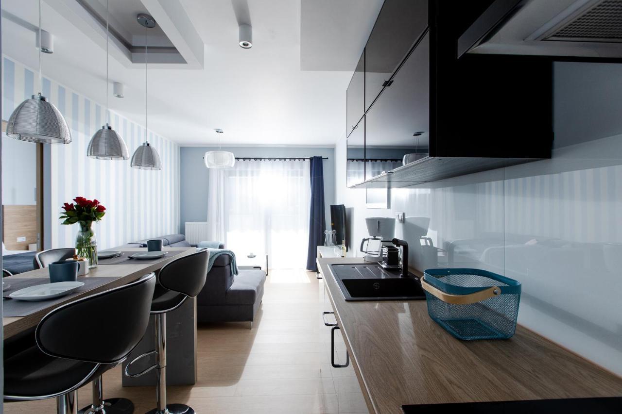 Apartament Blekitny Gardenia Dziwnow Z Widokiem Na Morze Epapartamenty 外观 照片