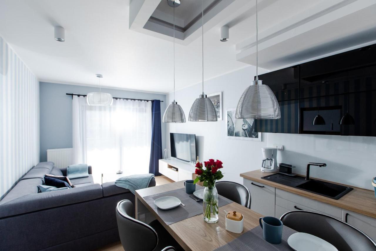 Apartament Blekitny Gardenia Dziwnow Z Widokiem Na Morze Epapartamenty 外观 照片