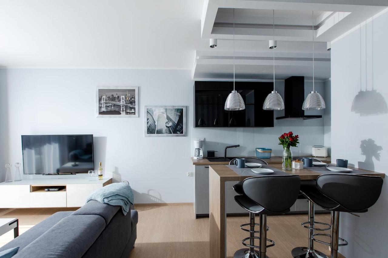 Apartament Blekitny Gardenia Dziwnow Z Widokiem Na Morze Epapartamenty 外观 照片