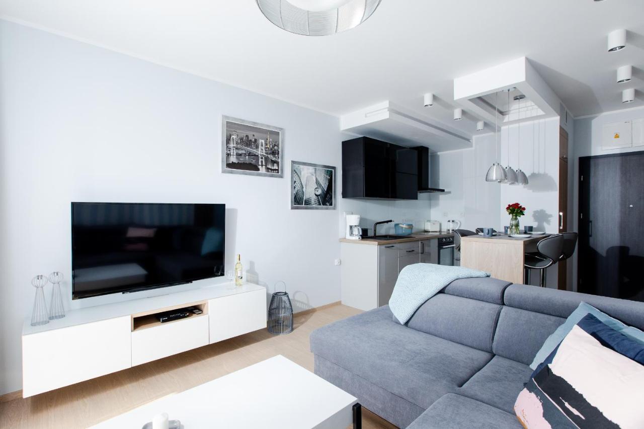 Apartament Blekitny Gardenia Dziwnow Z Widokiem Na Morze Epapartamenty 外观 照片